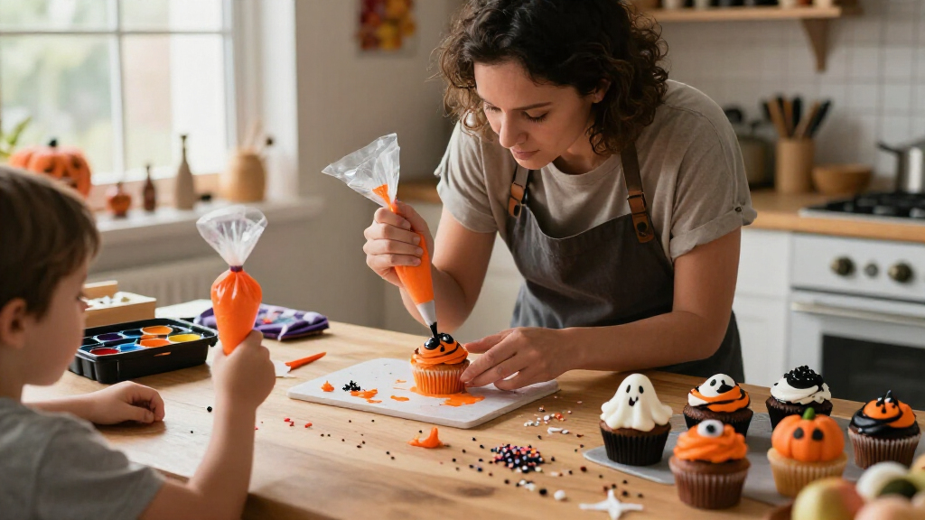 Halloween cupcake decorating kits