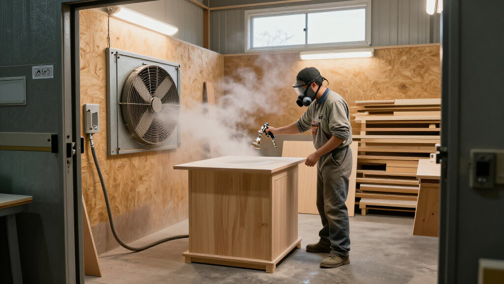 paint booth exhaust fan
