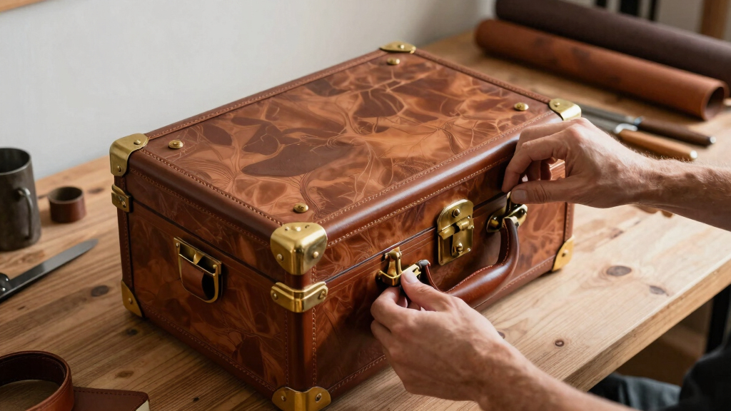 best luxury luggage trunks