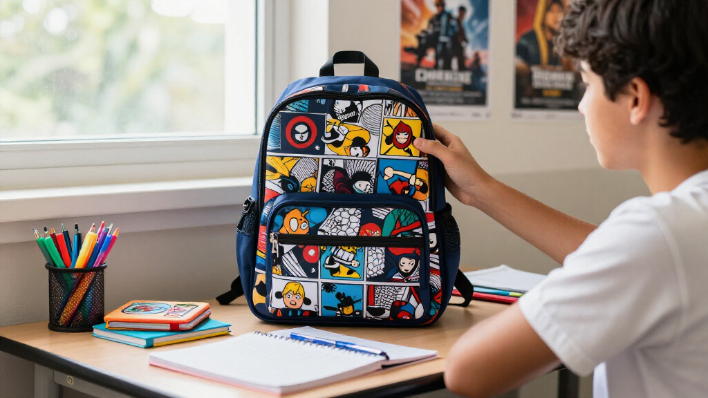 pop culture themed school supplies