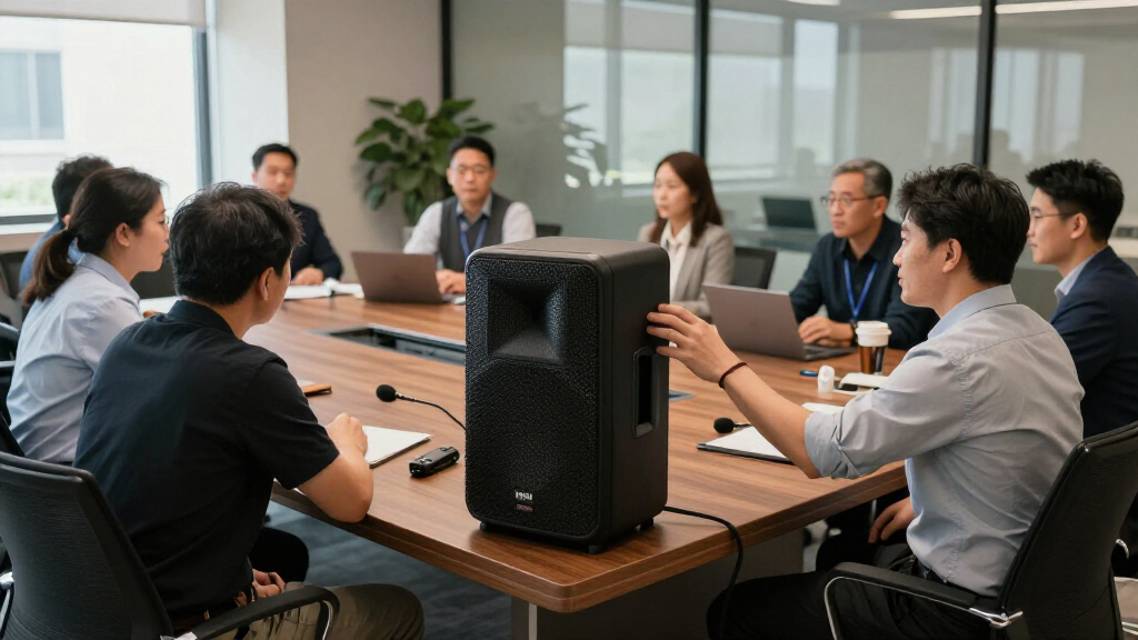 best powered speakers for company events