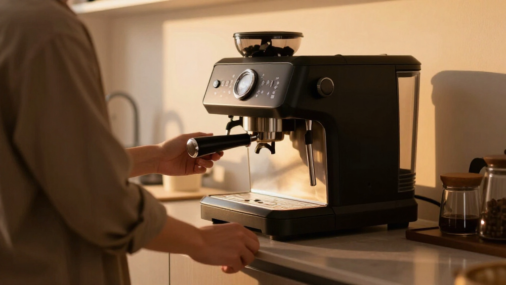 espresso machine stand cabinet