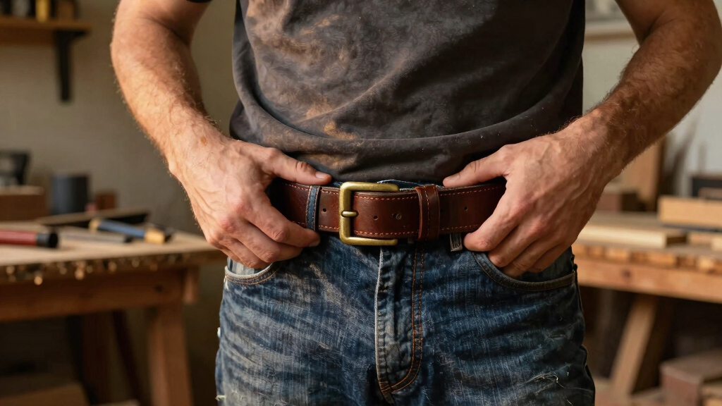 luxury leather belts for men