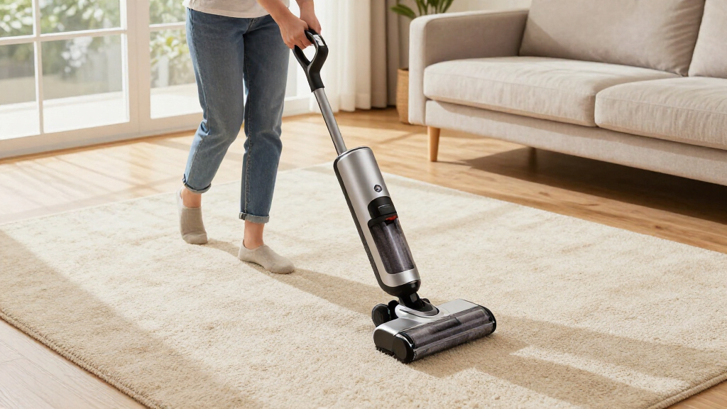 selfpropelled upright vacuum