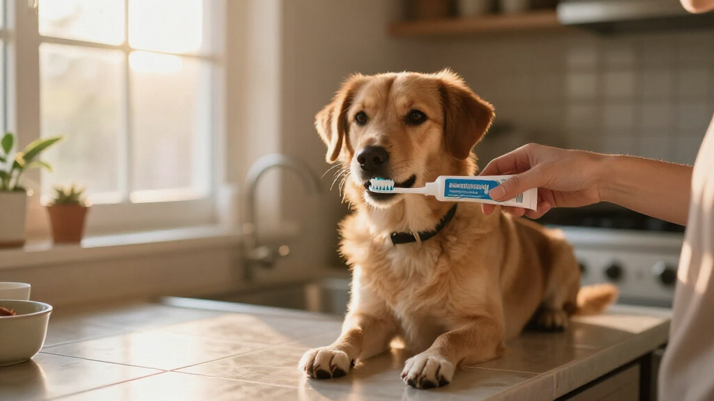 dog toothpaste