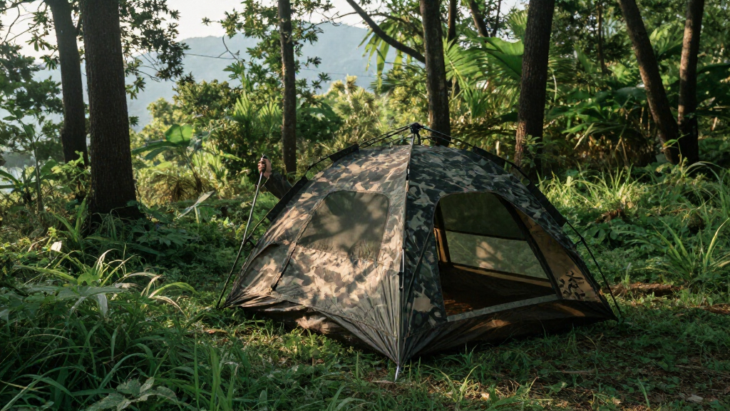 camping tent for cryptid expeditions