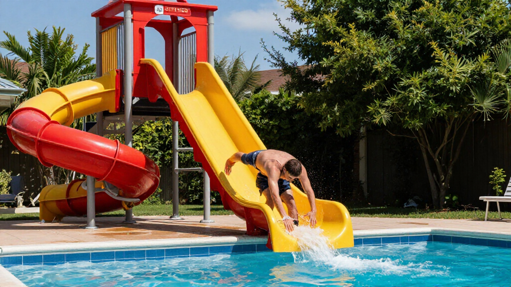 sr smith turbo twister pool slide