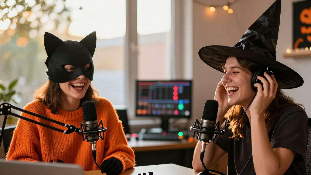Halloween podcast costumes