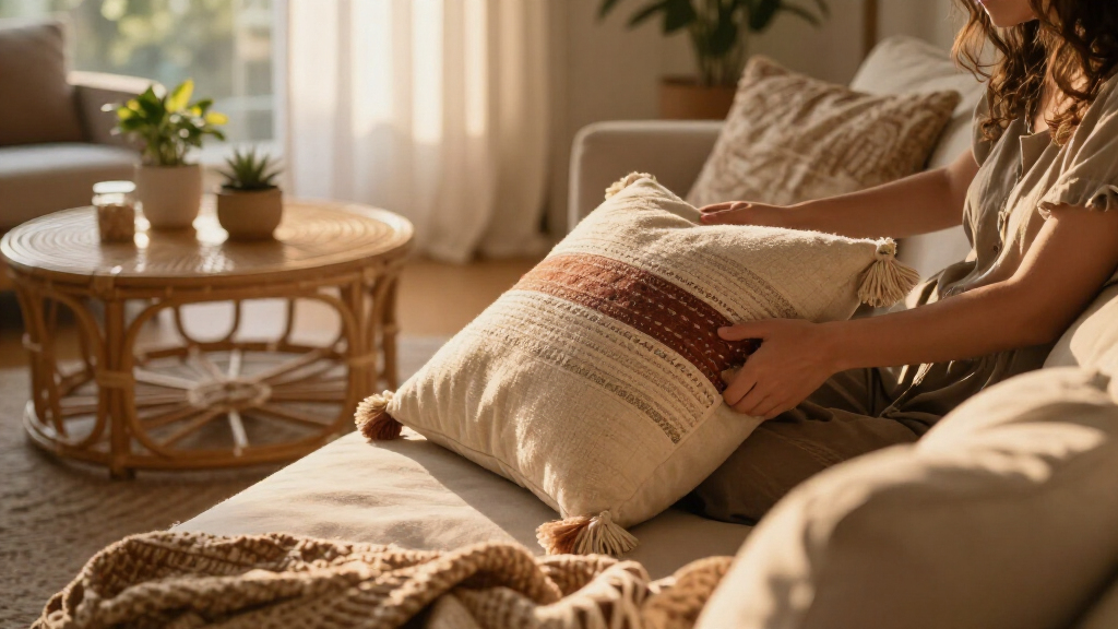 boho throwpillow covers