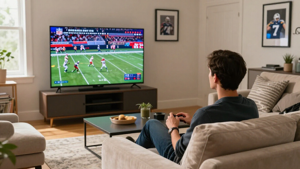 smart TVs for NFL viewing