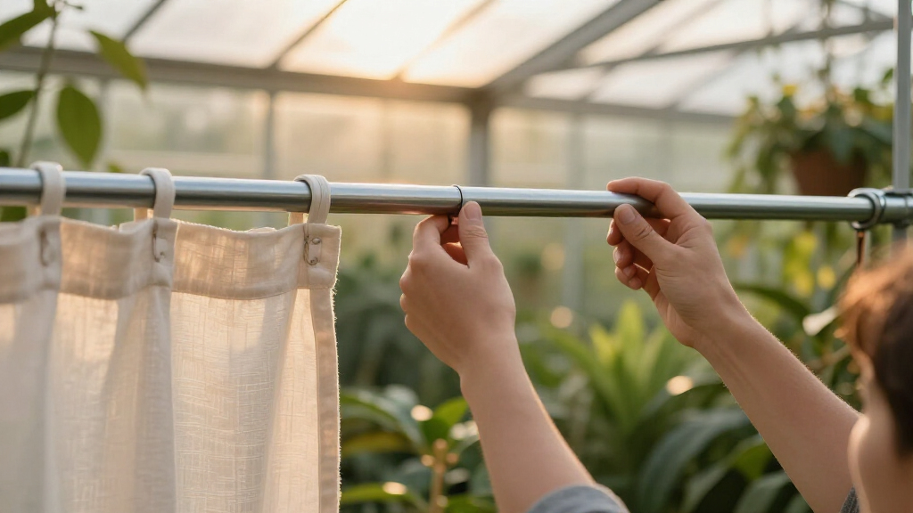 best tension curtain rods
