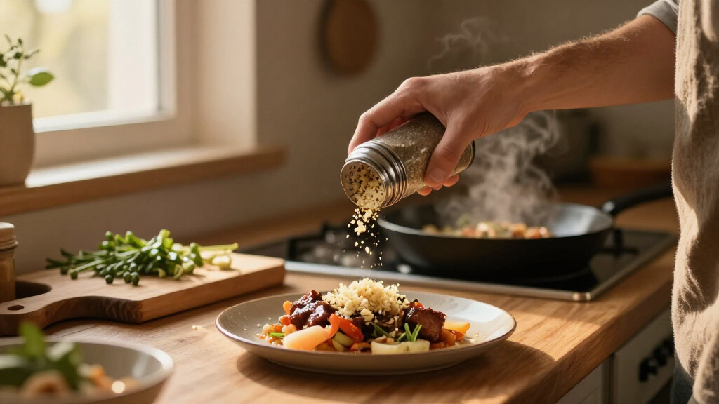 garlic butter seasoning shaker
