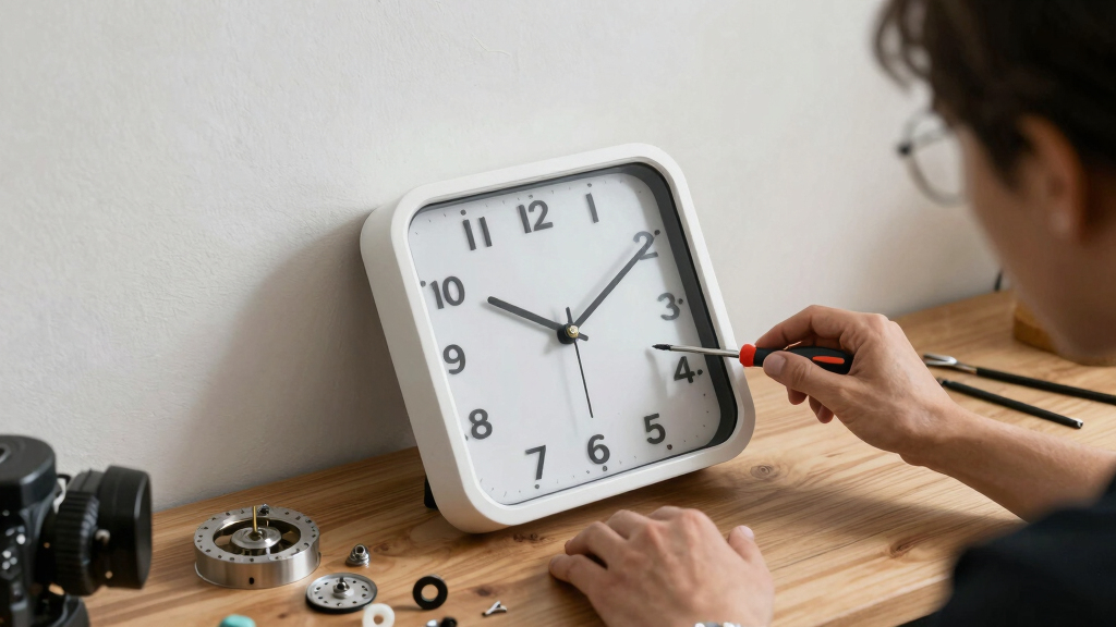 best square wall clocks