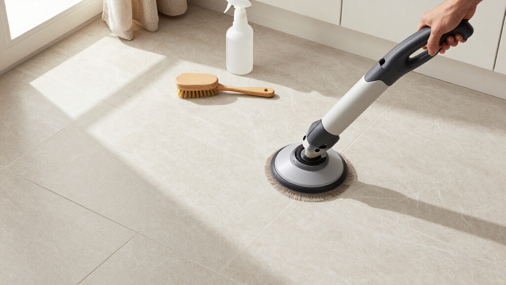 best electric spin scrubber for textured tile