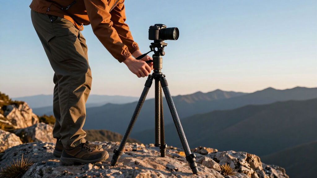 carbonfiber travel tripod