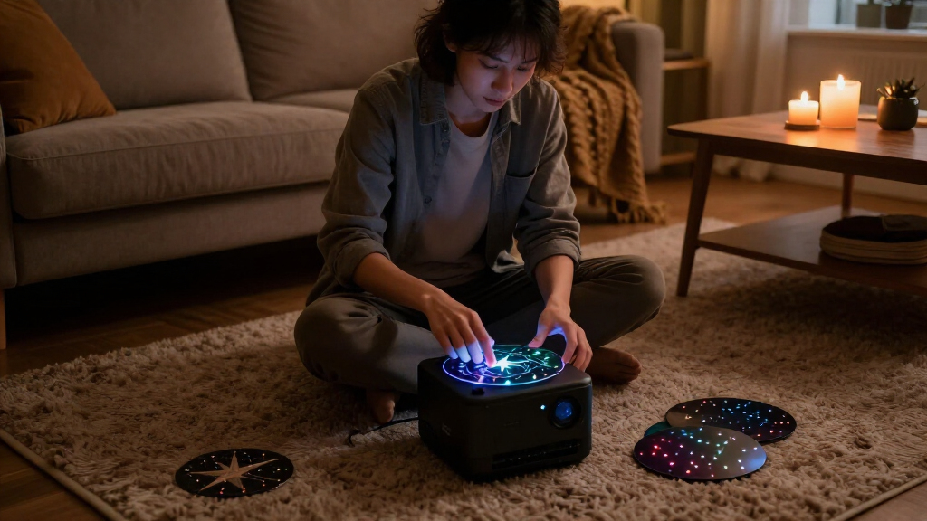 best star projector with constellation discs premium