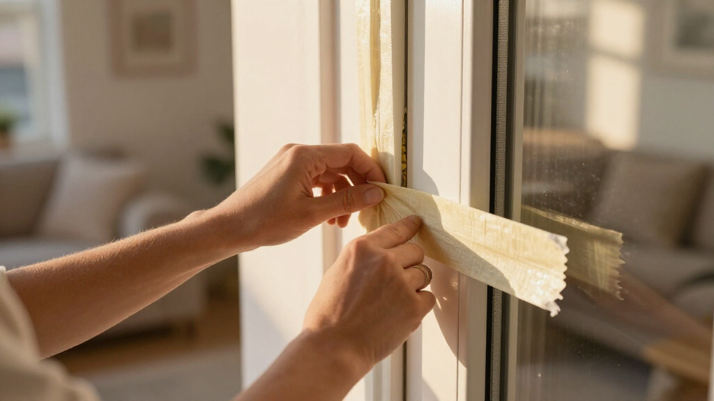 draft proof window insulation tape