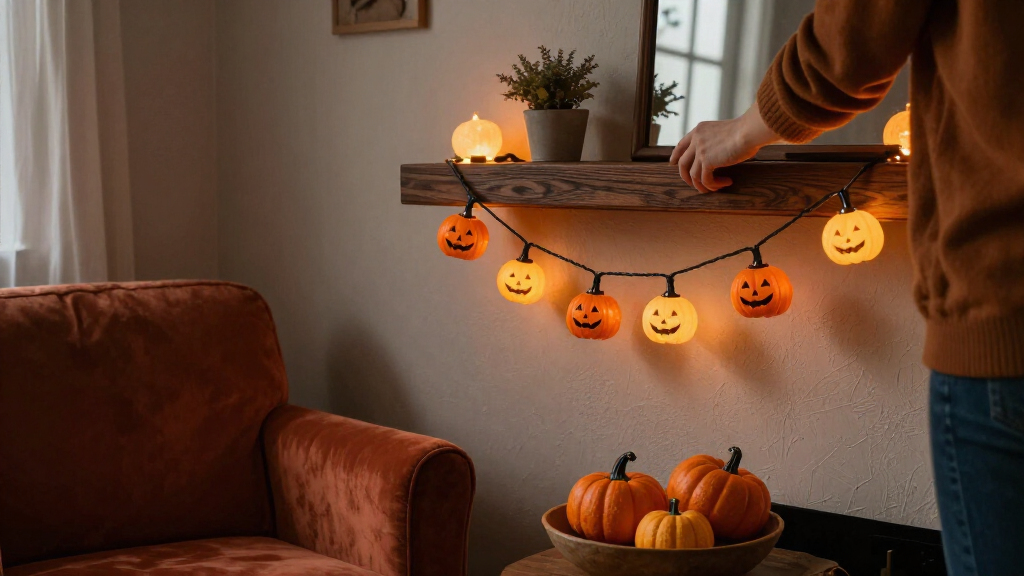 Halloween decorative string lights