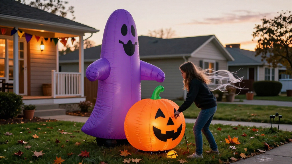 Halloween outdoor inflatable decorations