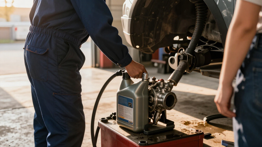 transmission fluid exchange machine