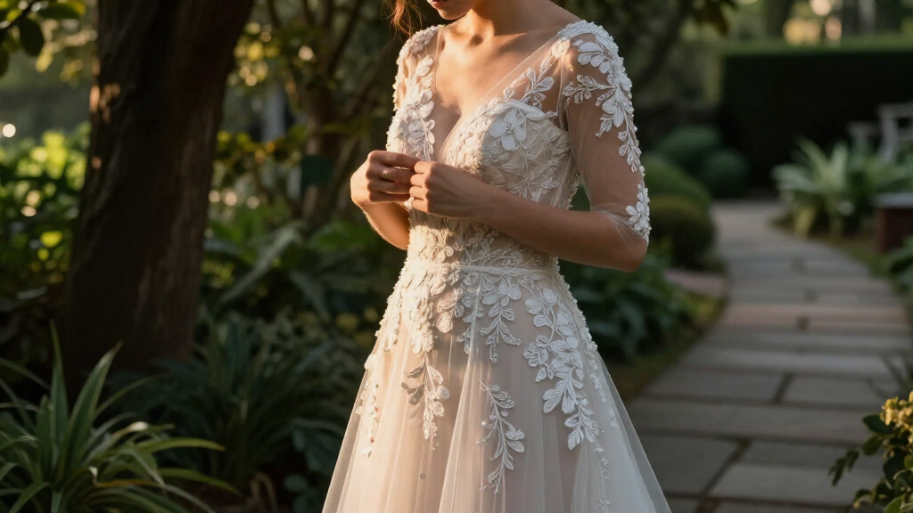 best sheer bridal dresses