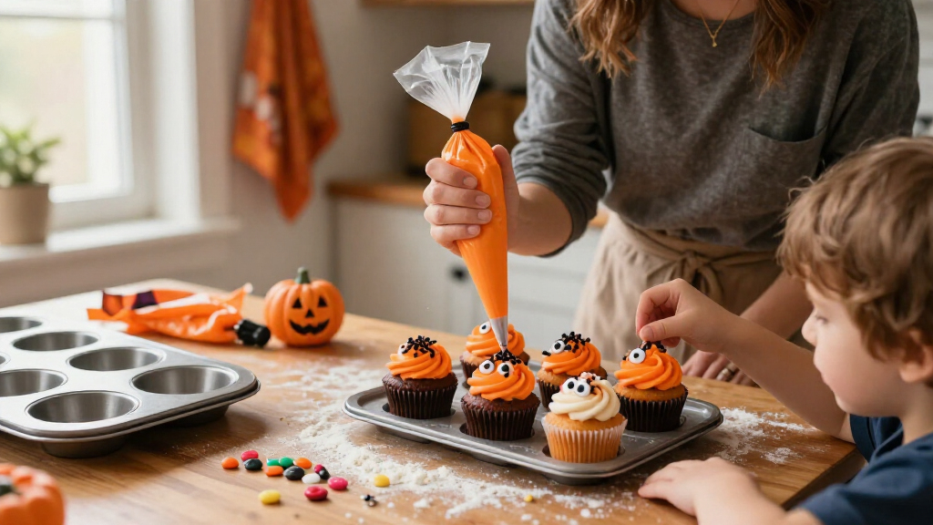 Halloween cupcake decorating kits