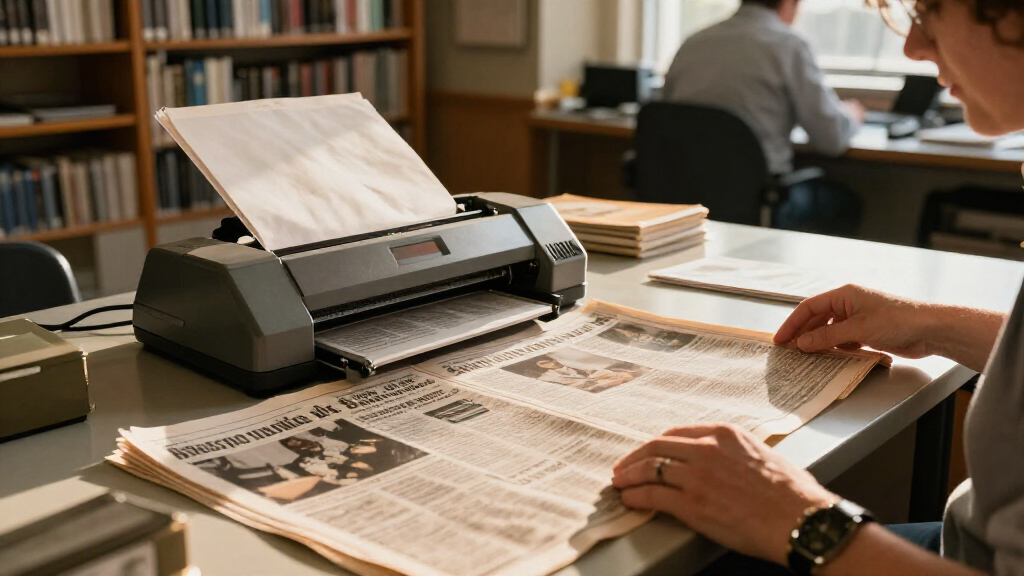 portable photo scanners for newspapers