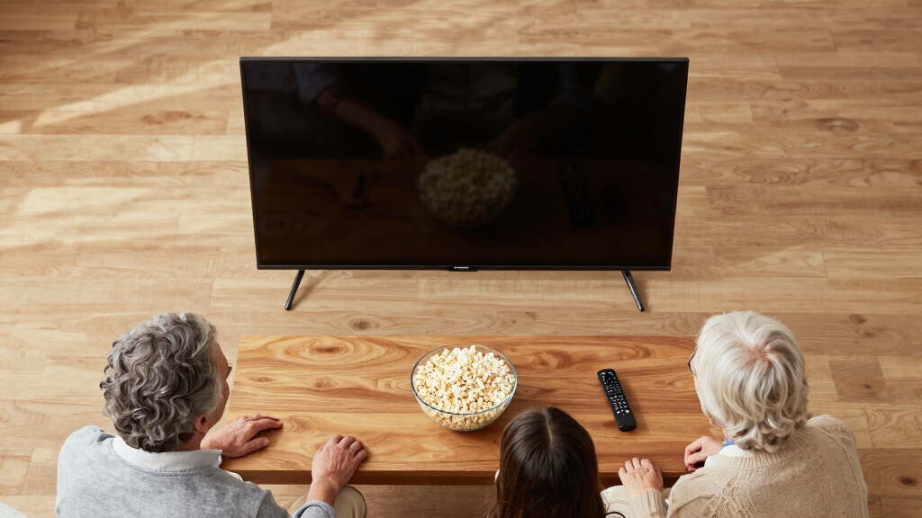 large screen TVs for watch parties