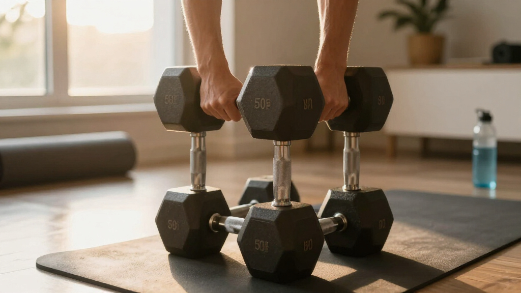 adjustable dumbbell sets 50lb pair