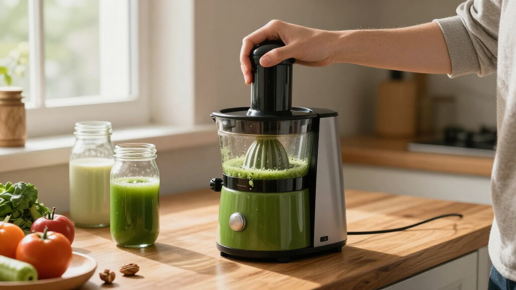 cold press juicer and nut milk