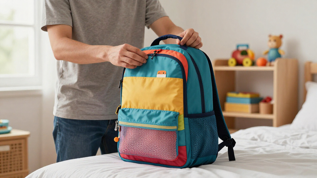 kids' backpack organizers