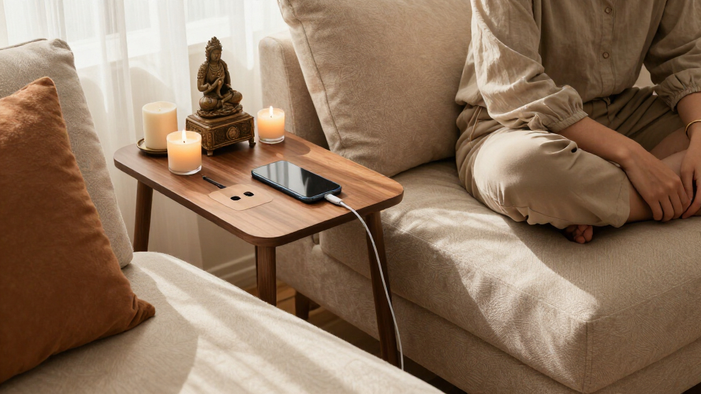 side tables with charging ports