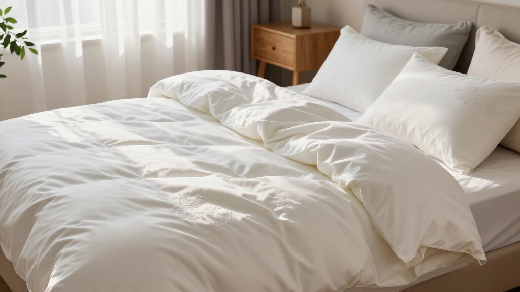 luxury bedding for better sleep