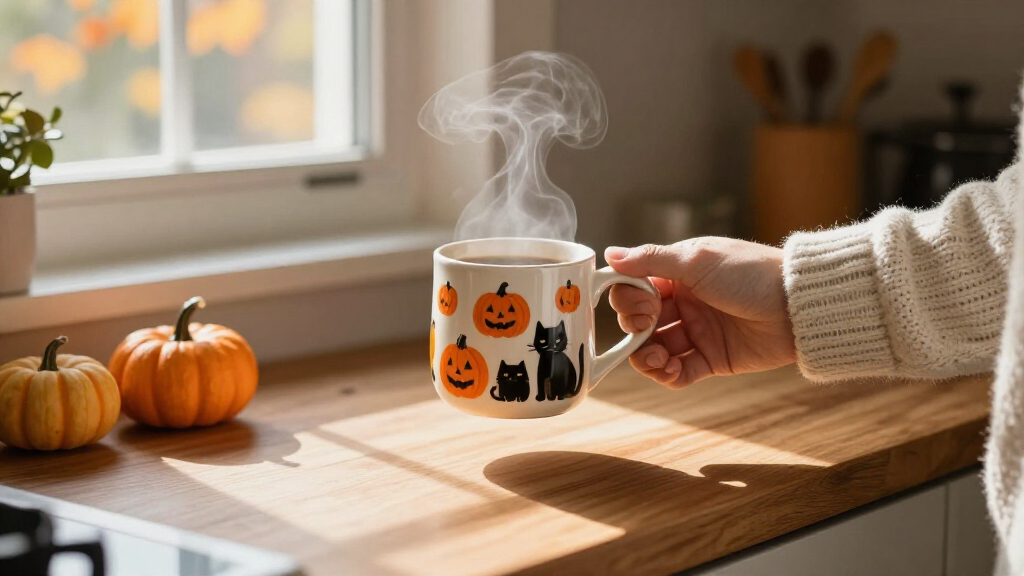 halloween themed coffee mugs