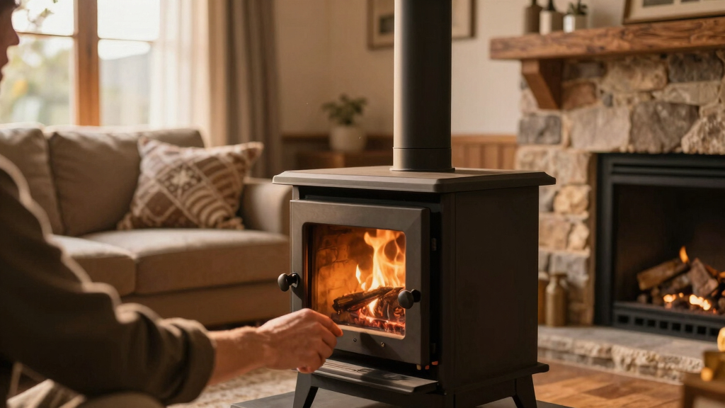hybrid pellet wood stove