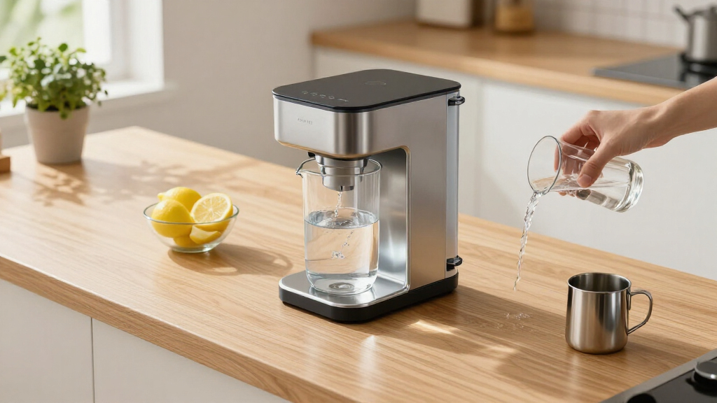 high end countertop water filtration system