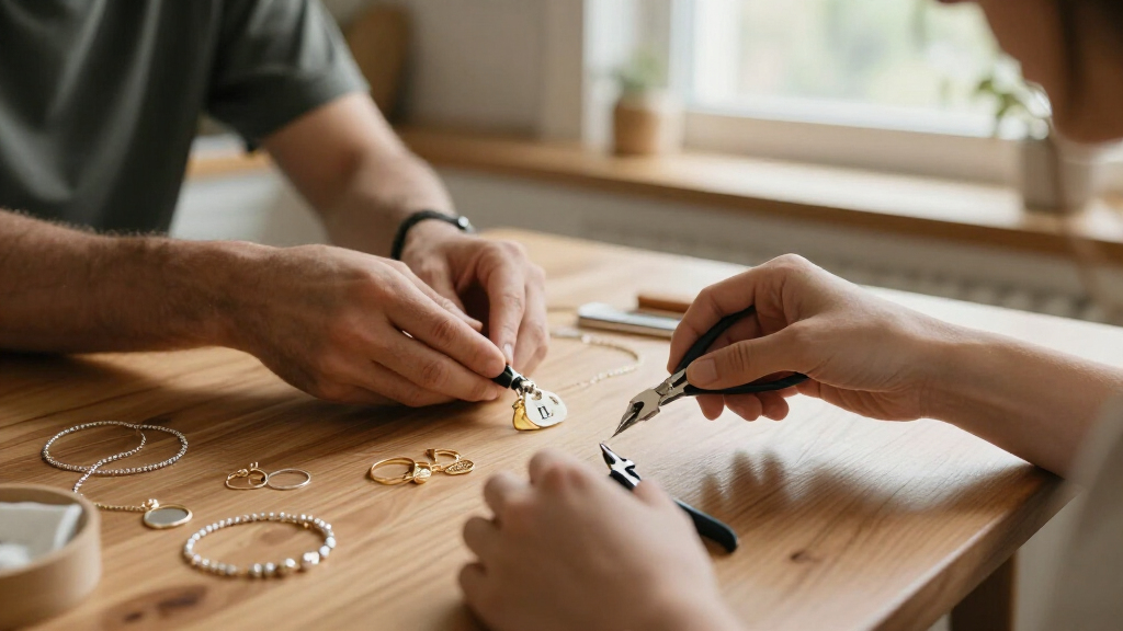 personalized couple's jewelry