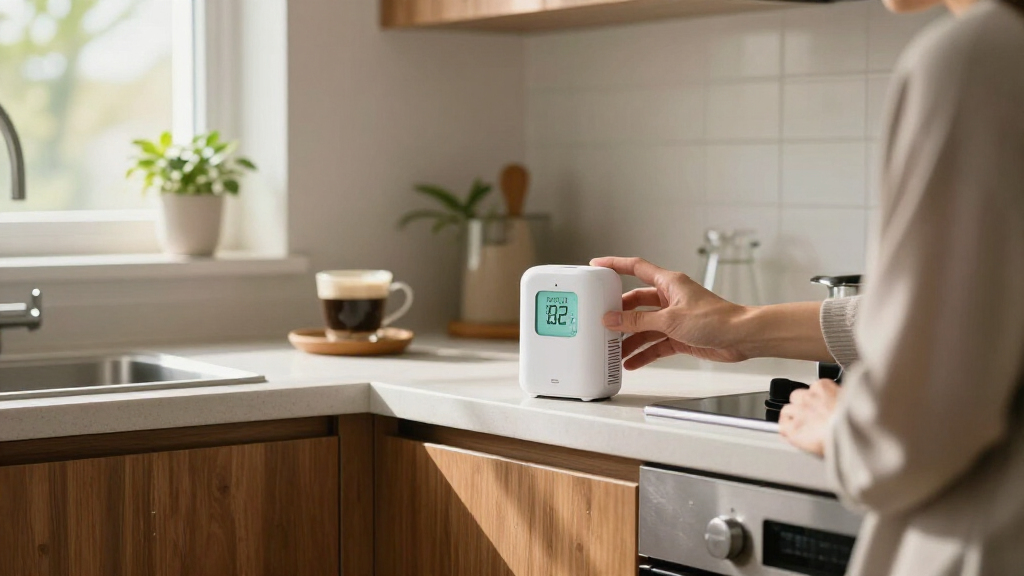 indoor air quality monitor voc co2 professional