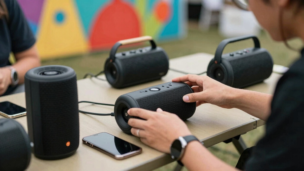 music festival portable speakers