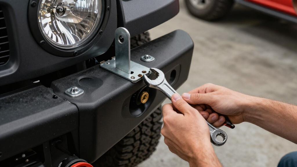 a pillar mounting brackets for off road lights