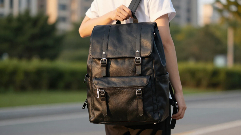 luxury leather backpacks