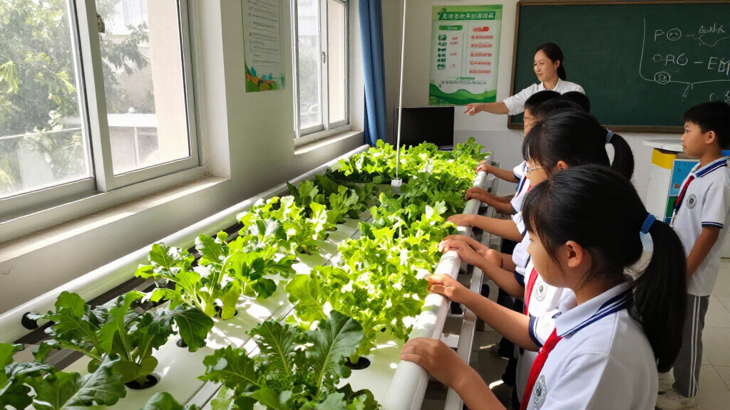 best hydroponic channel system for classrooms