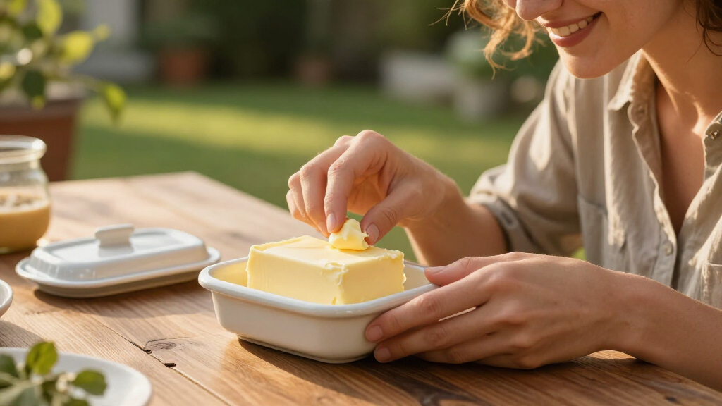 insulated butter keeper portable