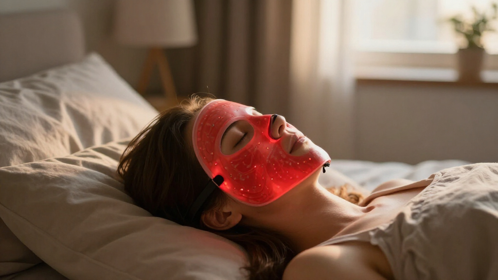 red light therapy mask