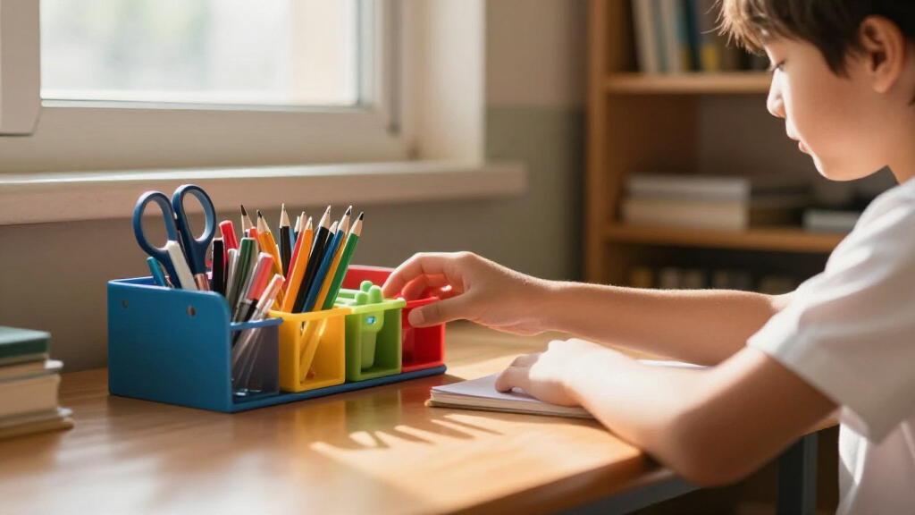 school supplies organizers