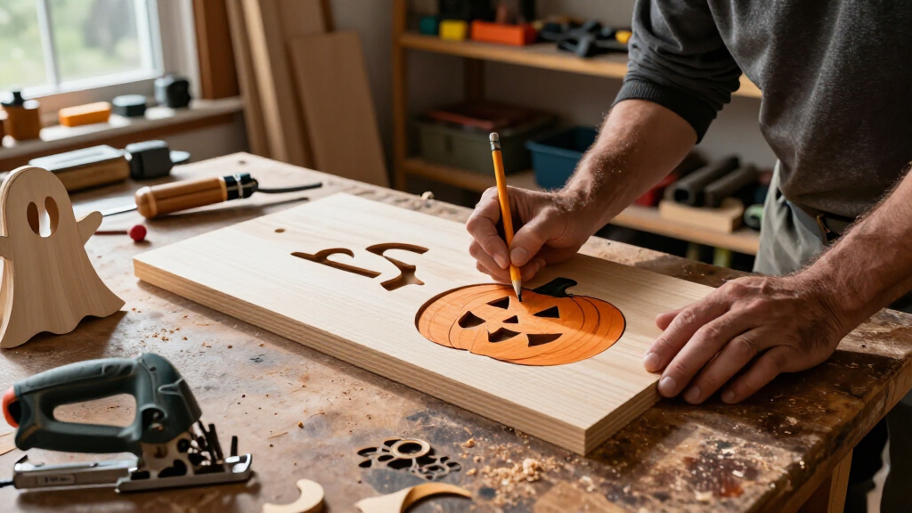 Halloween woodworking templates