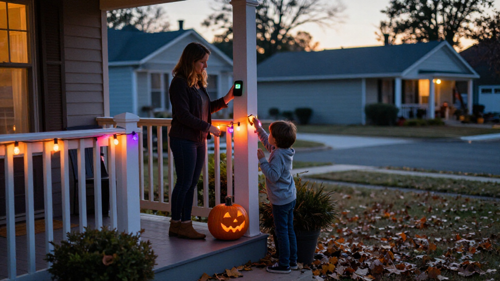 smart Halloween lights