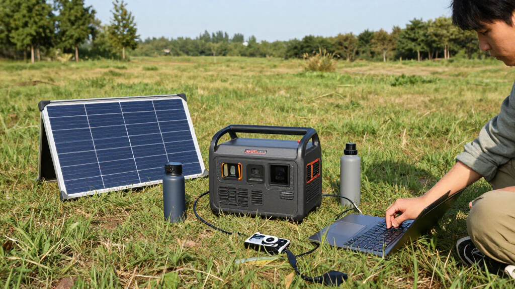 portable inverter generator for sensitive electronics