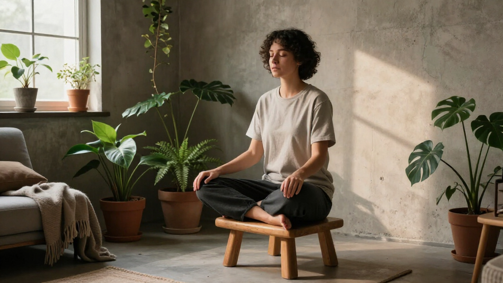 best meditation stool for small spaces