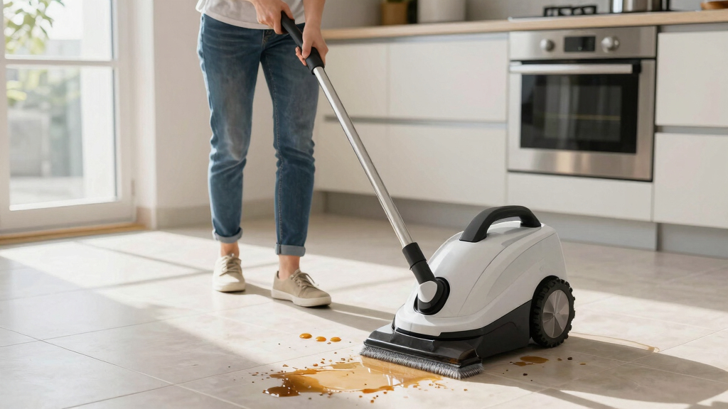 best floor washer for sticky floors and spills